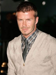 Moda masculina-David Beckham
